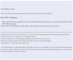 UPS Invoice Email Scam – Money Saving Tips | How To Savings Tip